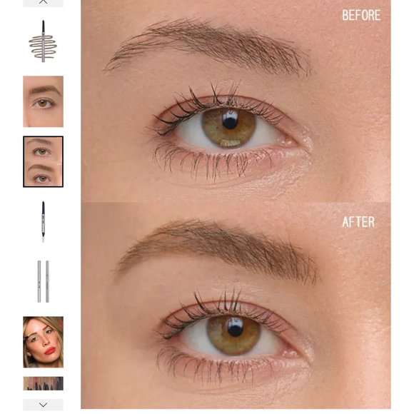 ABOUT-FACE BEAUTY BROW ARTIST "LIGHT BROWN" - Picture 2 of 2